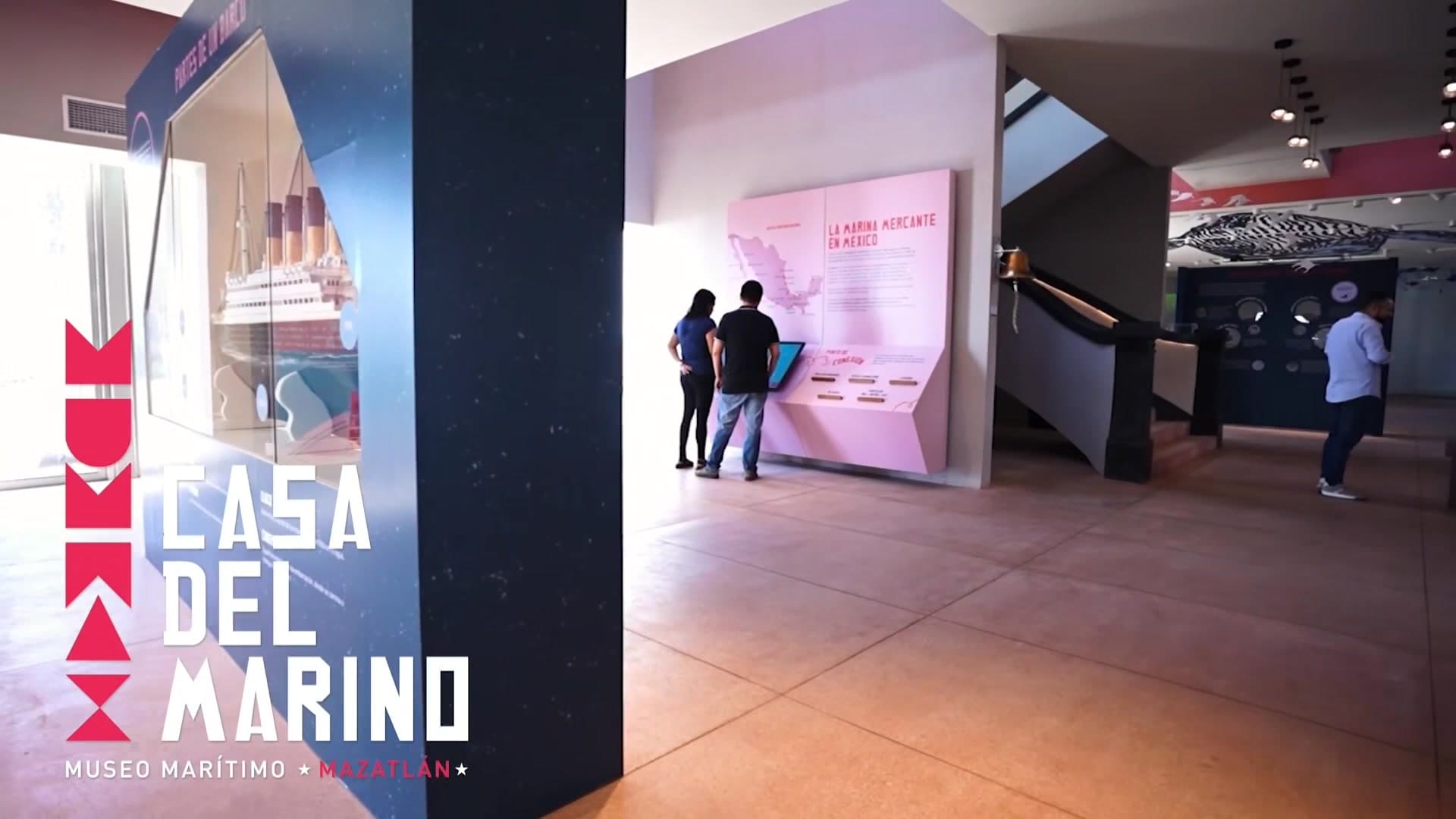 En estas vacaciones visita la Casa del Marino Museo Un lugar con historia. museo interactivo y recinto cultural Disfruta de la exposición permanente de cultura marítima, pasajes históricos del puerto