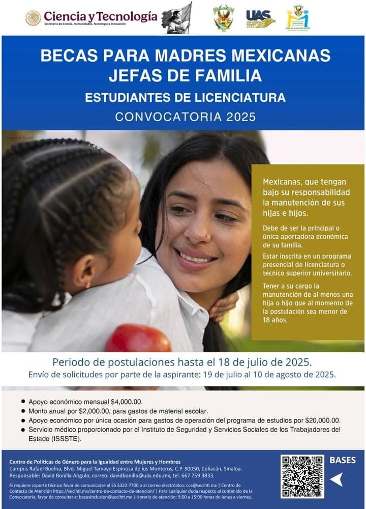 Convoca a la UAS mujeres estudiantes de licenciatura a que participen por