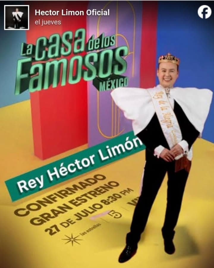 HASTA AHORA SON 10 LOS CONFIRMADOS EN LA CASA DE LOS FAMOSOS, PERO EN LA LISTA NO APARECE EL INFLUENCER SINALOENSE HÉCTOR LIMÓN