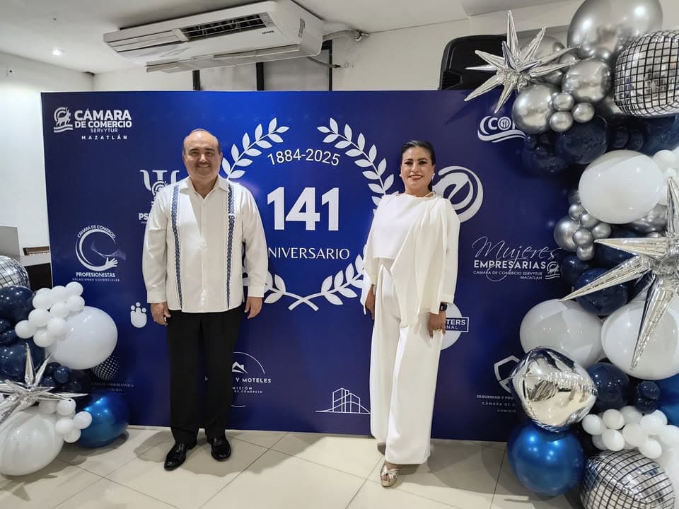 Celebra Cámara de Comercio de Mazatlán su 141 Aniversario