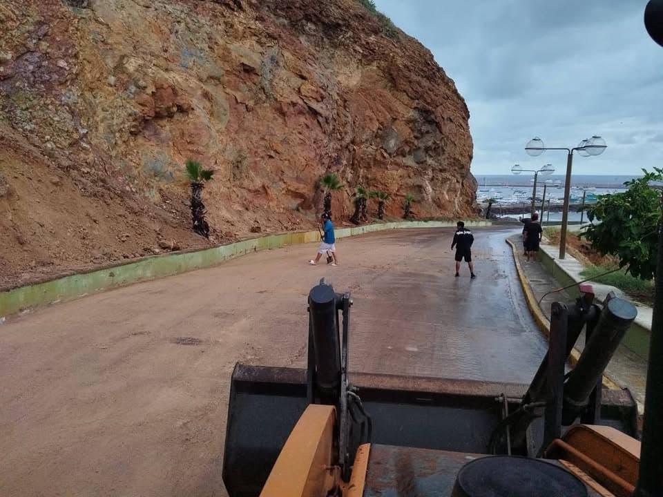 Gobierno de Mazatlán atendió de manera inmediata los efectos de la tormenta tropical Raymond