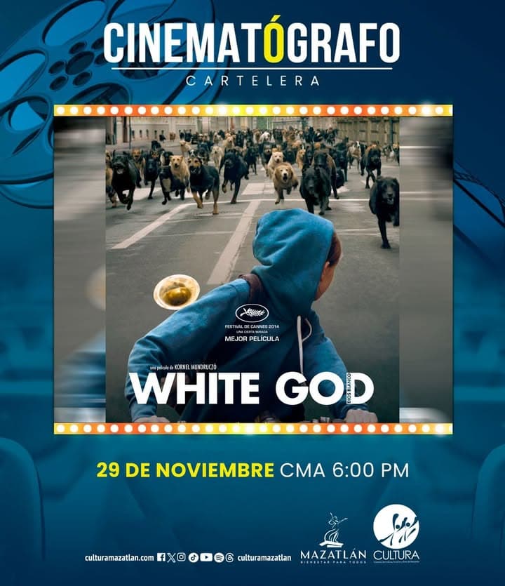 *“White God”, ganadora en Cannes 2014, llega al Cinematógrafo Marco Lugo*