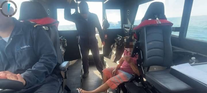 ¡Ayuda! Marina auxilia a pescador con picadura de mantarraya La Secretaría de Marina a