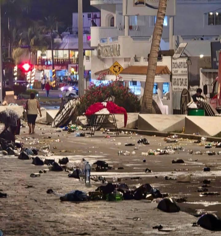 Desde la madrugada, personal de Servicios Públicos realizó labores de recolección,